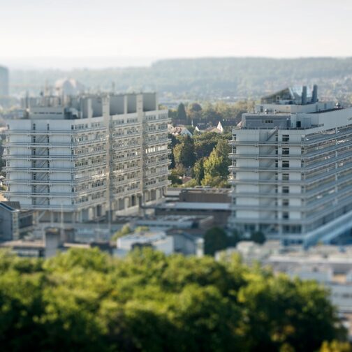University of Stuttgart: The Vaihingen campus tih two tall buildings an be seen here.